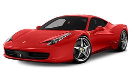 noleggio  458 Coupè